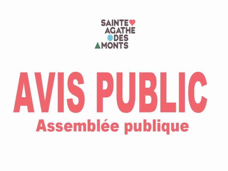 Assemblée publique de consultation – Dérogations mineures