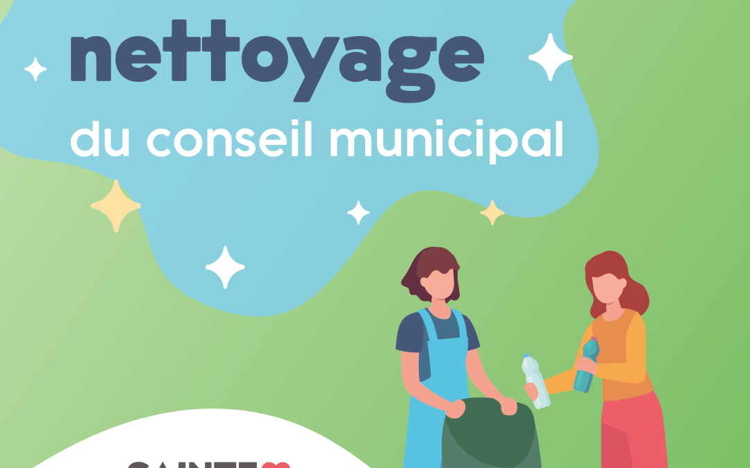 Le conseil municipal de la Ville de Sainte-Agathe-des-Monts organise une corvée de nettoyage le 7 mai prochain