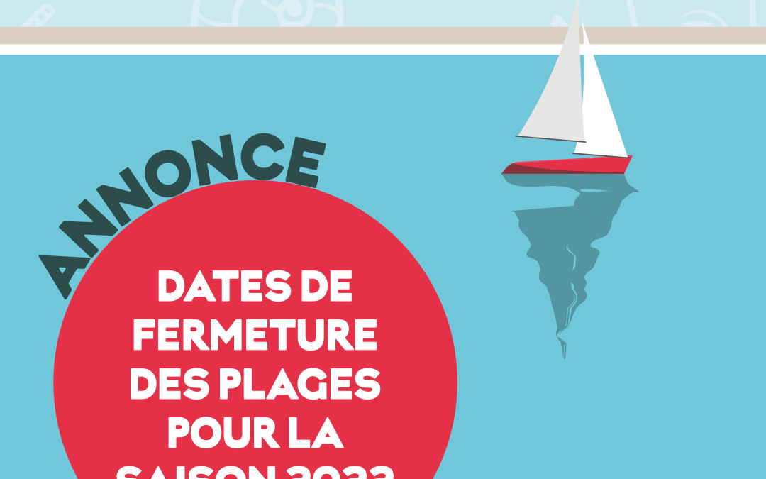 Fin de saison 2022 des plages à la Ville de Sainte-Agathe-des-Monts