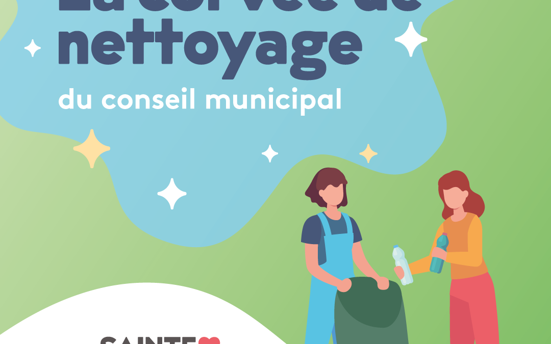 Le conseil municipal de la Ville de Sainte-Agathe-des-Monts renouvelle l’expérience de la corvée de nettoyage le 6 mai prochain