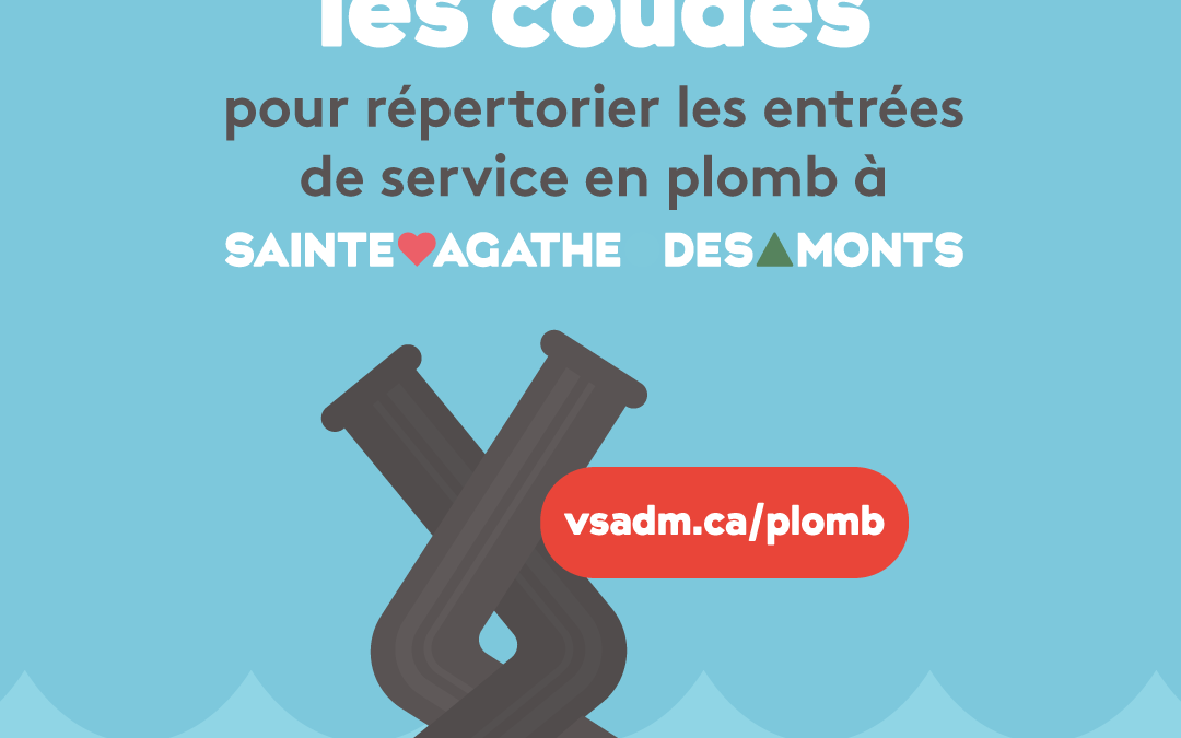 Le recensement des entrées de service en plomb se poursuit à Sainte-Agathe-des-Monts