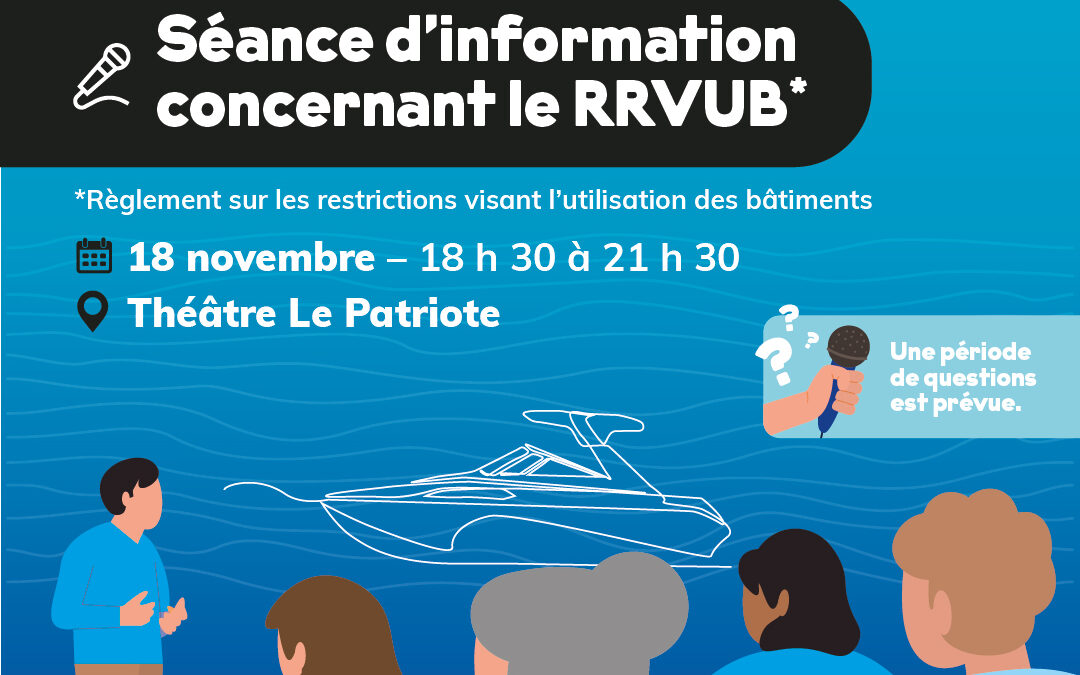 Invitation – Une séance d’information concernant le RRVUB le 18 novembre prochain