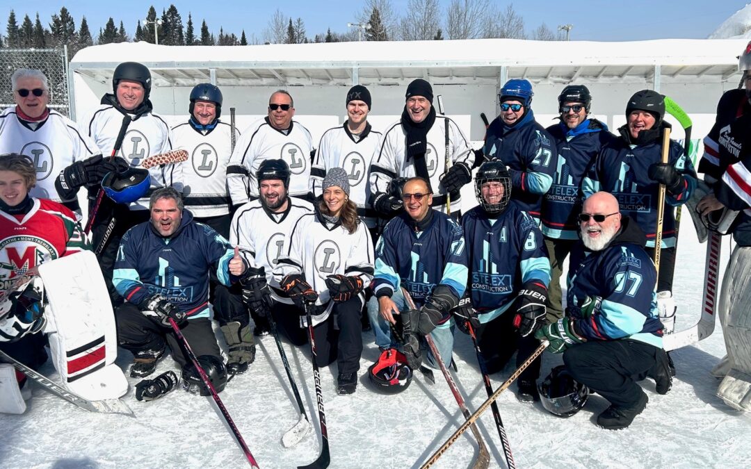 Sainte-Agathe, c’est une grande ville de hockey!