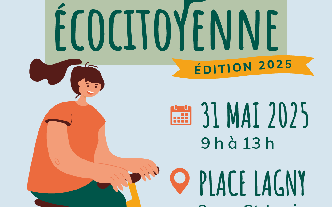 La Fête écocitoyenne revient pour une 2e édition le 31 mai !