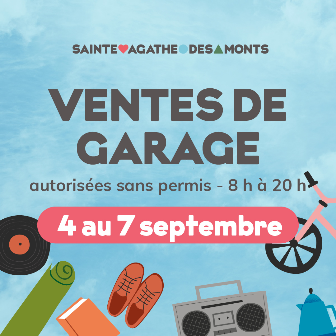 Ventes de garage autorisées sans permis – fin de semaine de la fête du travail