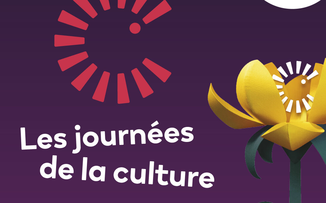 Les journées de la culture les 27 et 28 septembre
