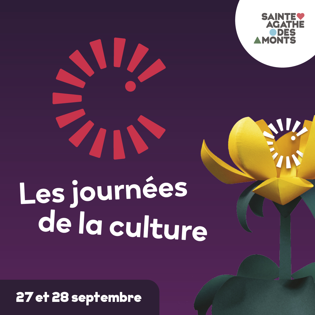 Les journées de la culture les 27 et 28 septembre