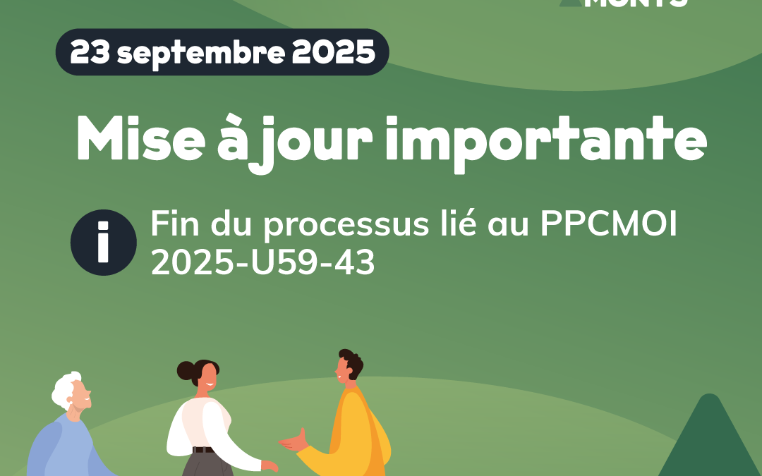 Fin du processus entourant une demande de PPCMOI 2025-U59-43 (rue Edelweiss)