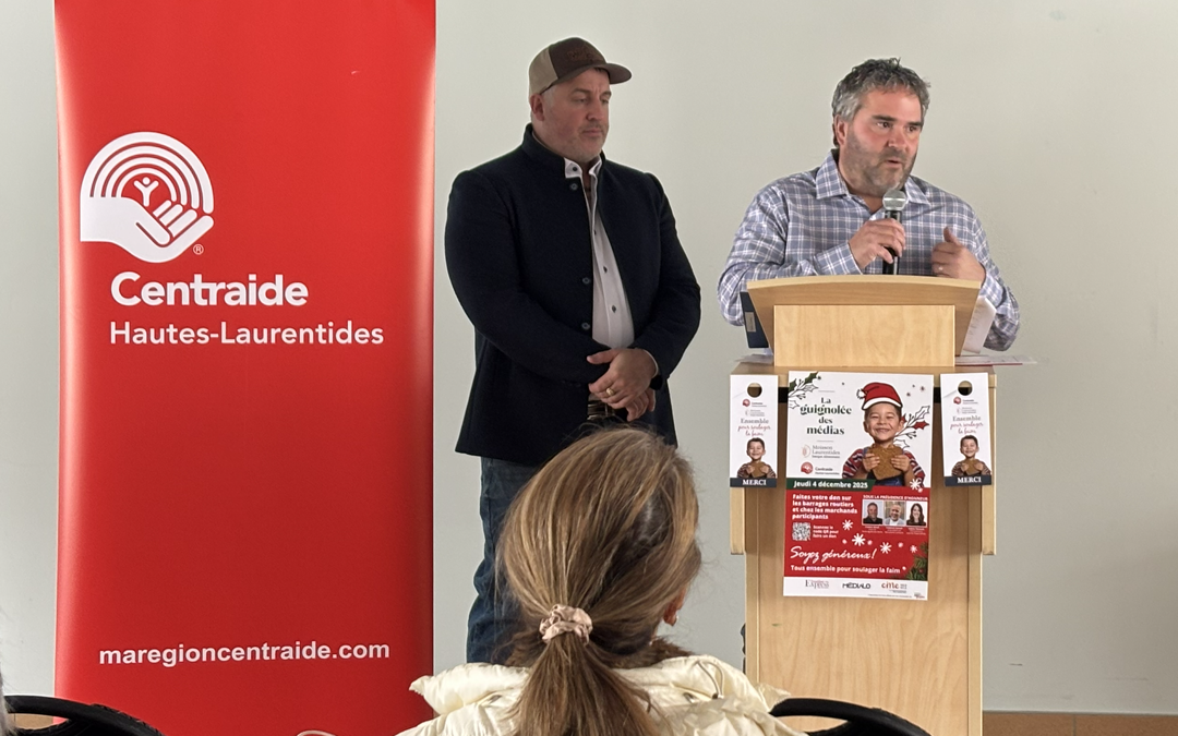 Guignolée des médias 2025 – Frédéric Broué à la co-présidence d’honneur