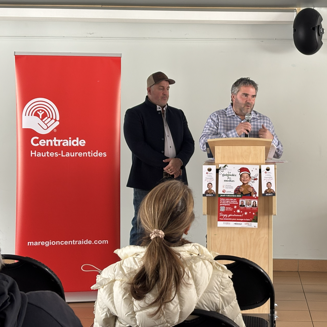 Guignolée des médias 2025 – Frédéric Broué à la co-présidence d’honneur