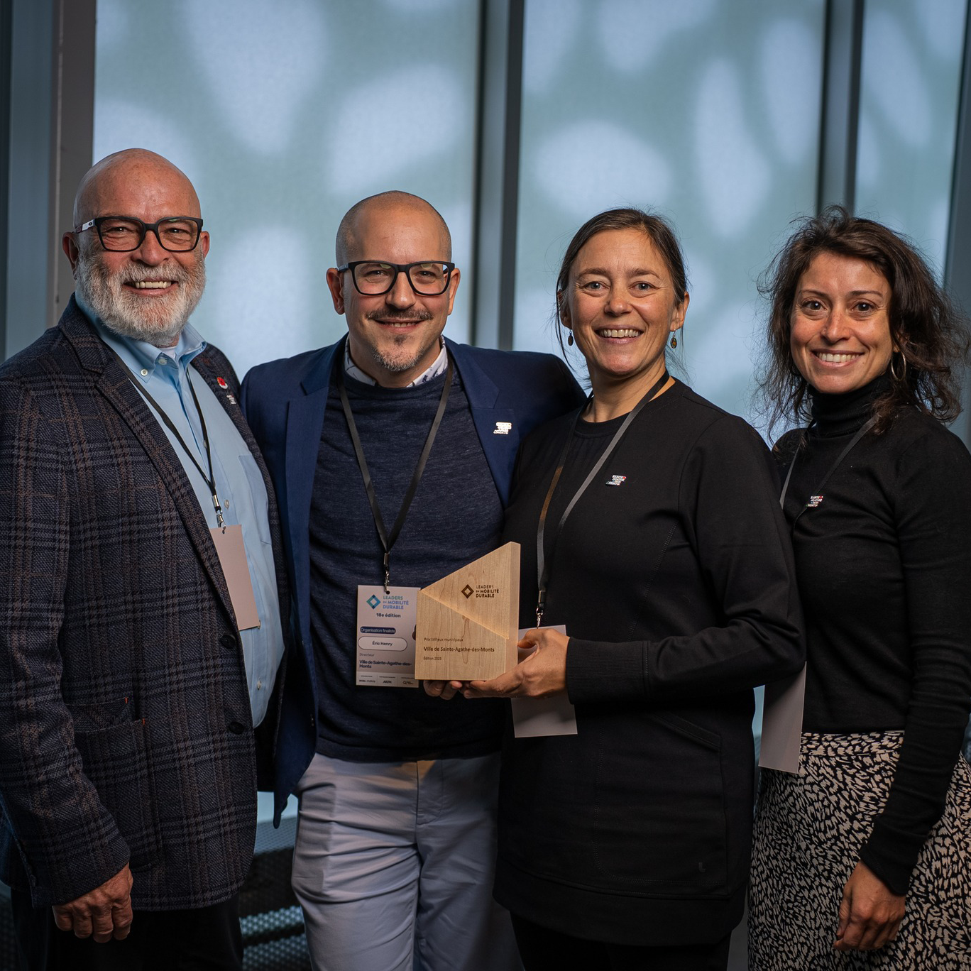 Sainte-Agathe-des-Monts récompensée pour son leadership en mobilité active