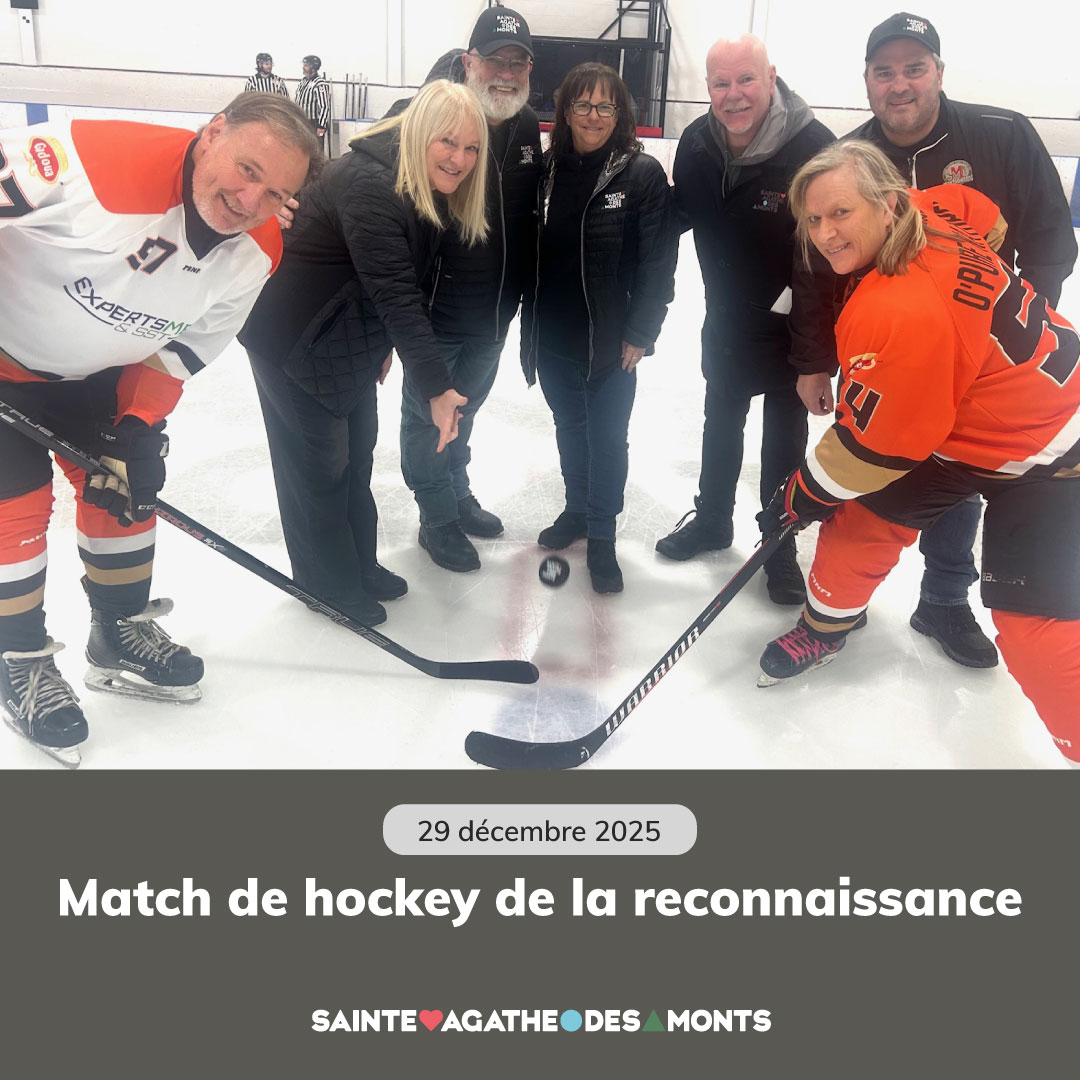 Match de hockey de la reconnaissance: les sportif.ve.s de la région fidèles à leur centre sportif