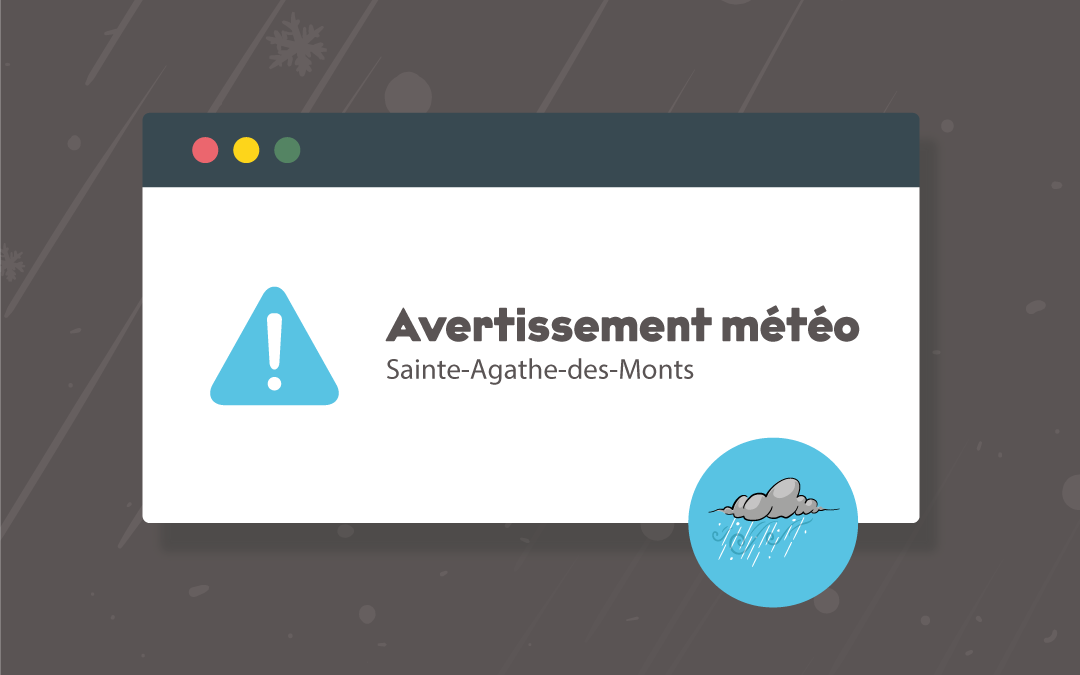 Avertissement météo – De grandes quantités de pluie verglaçante annoncées pour le 11 mars
