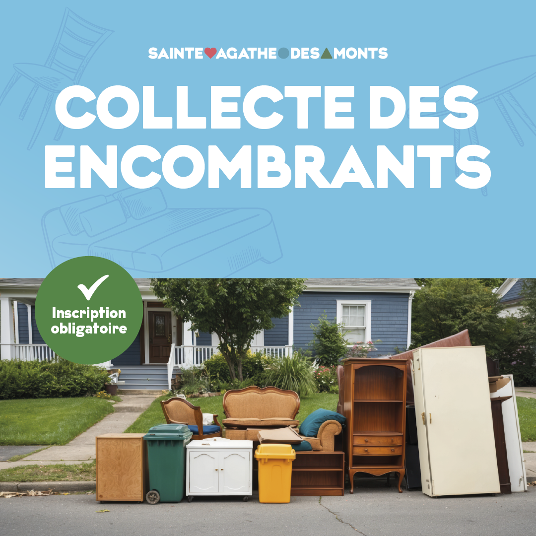 Collecte des encombrants du printemps