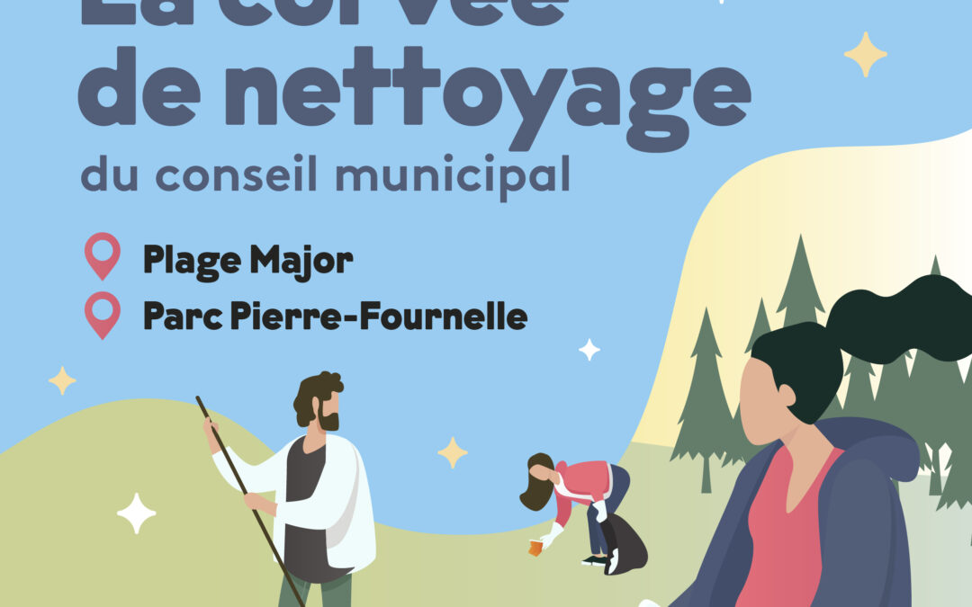 La corvée de nettoyage du conseil municipal est de retour!