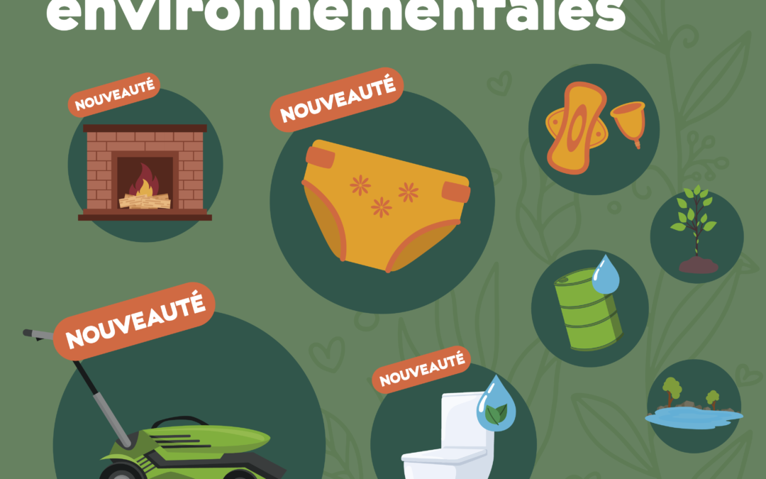 De nouvelles subventions environnementales