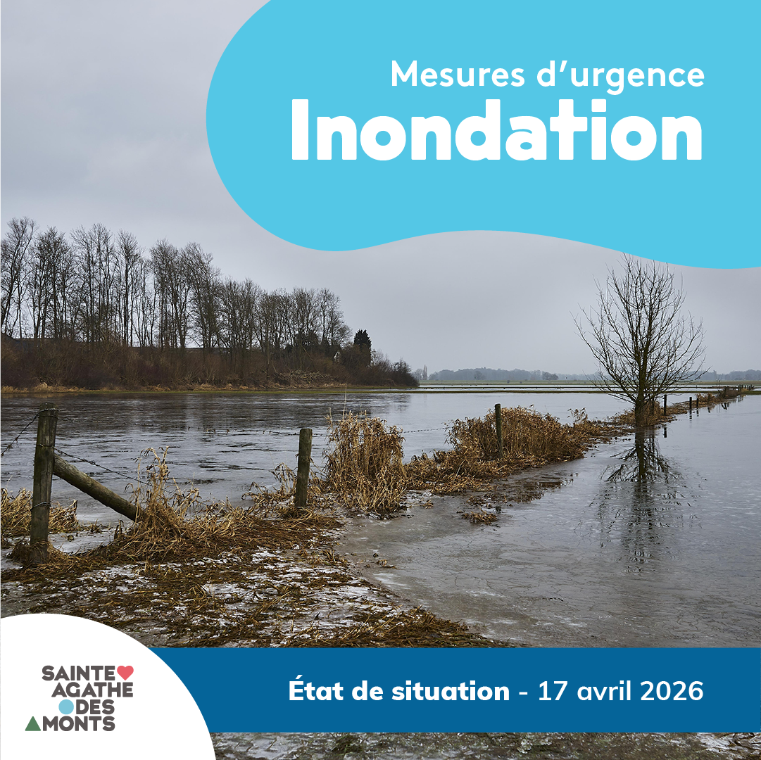 Crues printanières 2026 – État de situation