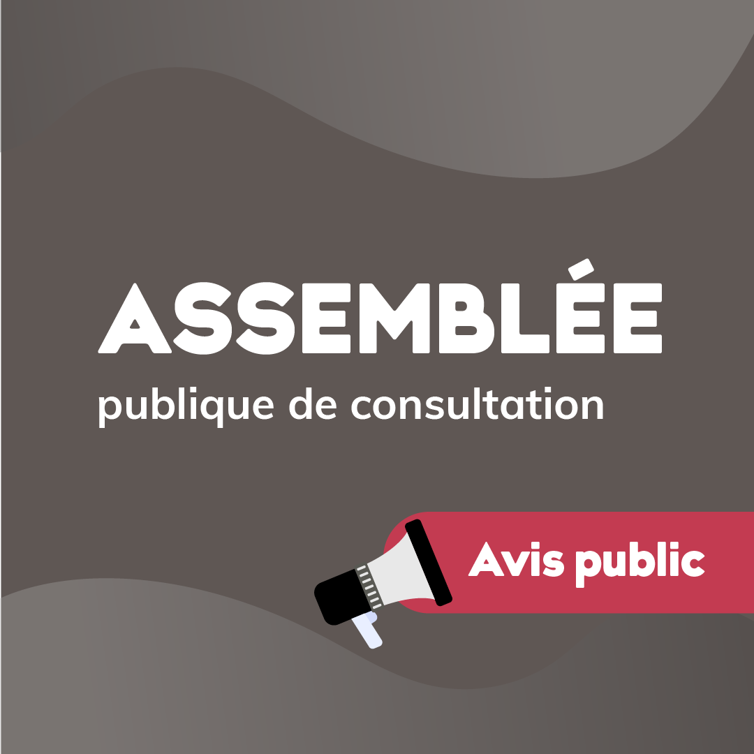 2026-U59-47 – Assemblée de consultation publique – 13 mai 2026 – 18 heures