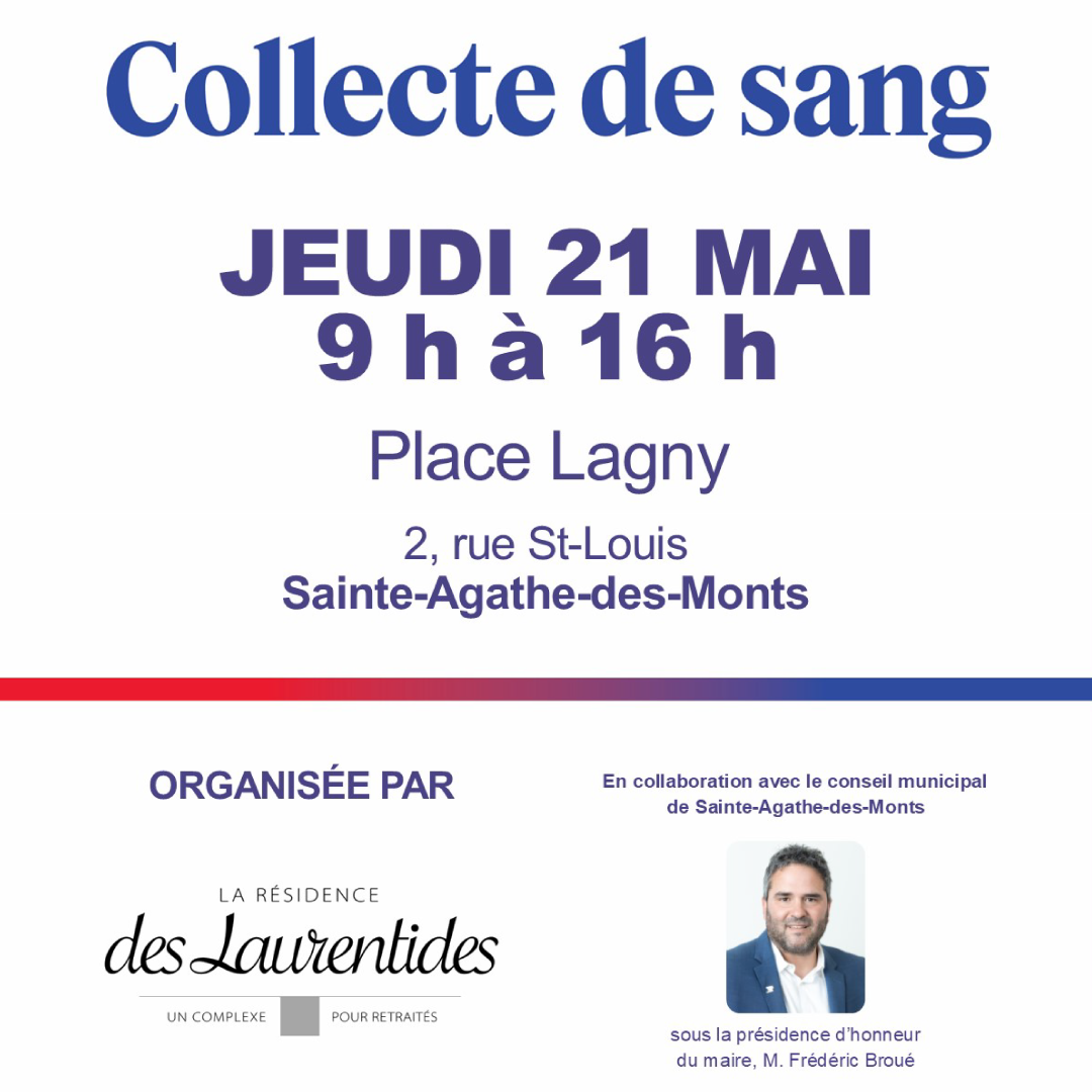 La collecte de sang du conseil municipal de retour ce printemps