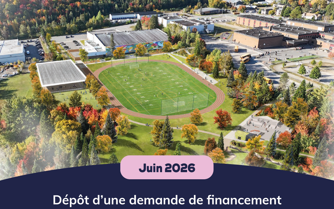 Une demande de financement sera déposée pour le projet d’îlot sportif