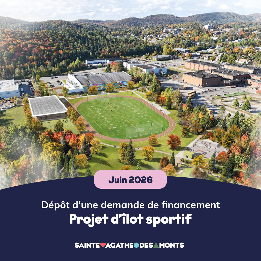Une demande de financement sera déposée pour le projet d’îlot sportif