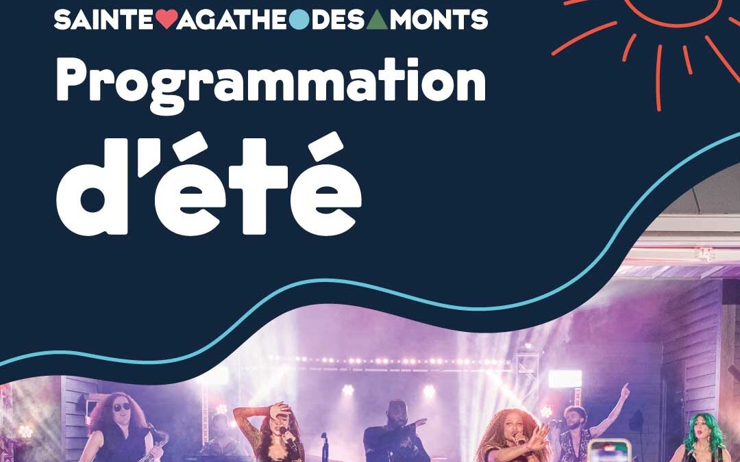 La programmation estivale 2026 est maintenant disponible!