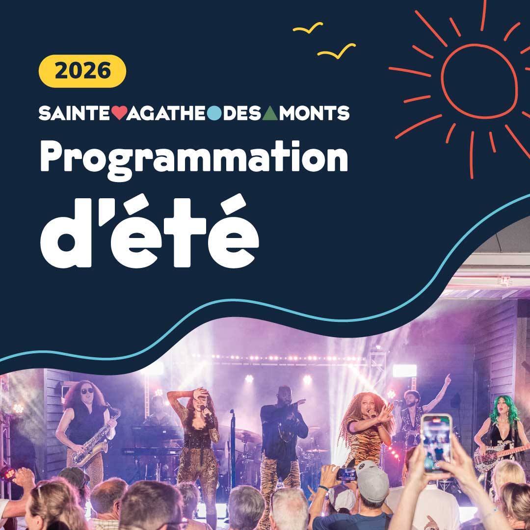 La programmation estivale 2026 est maintenant disponible!