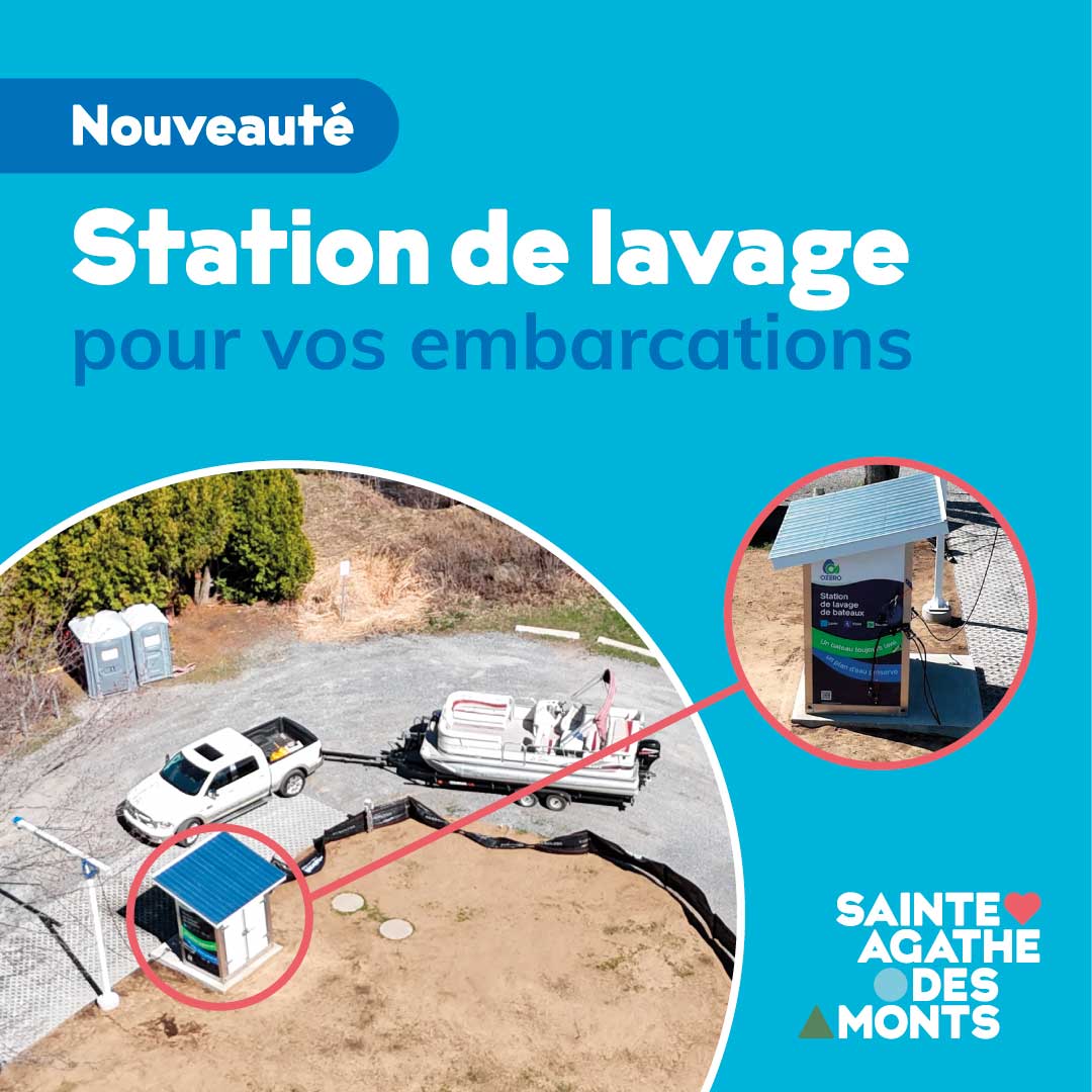 Nouveauté : une station de lavage gratuite pour vos embarcations