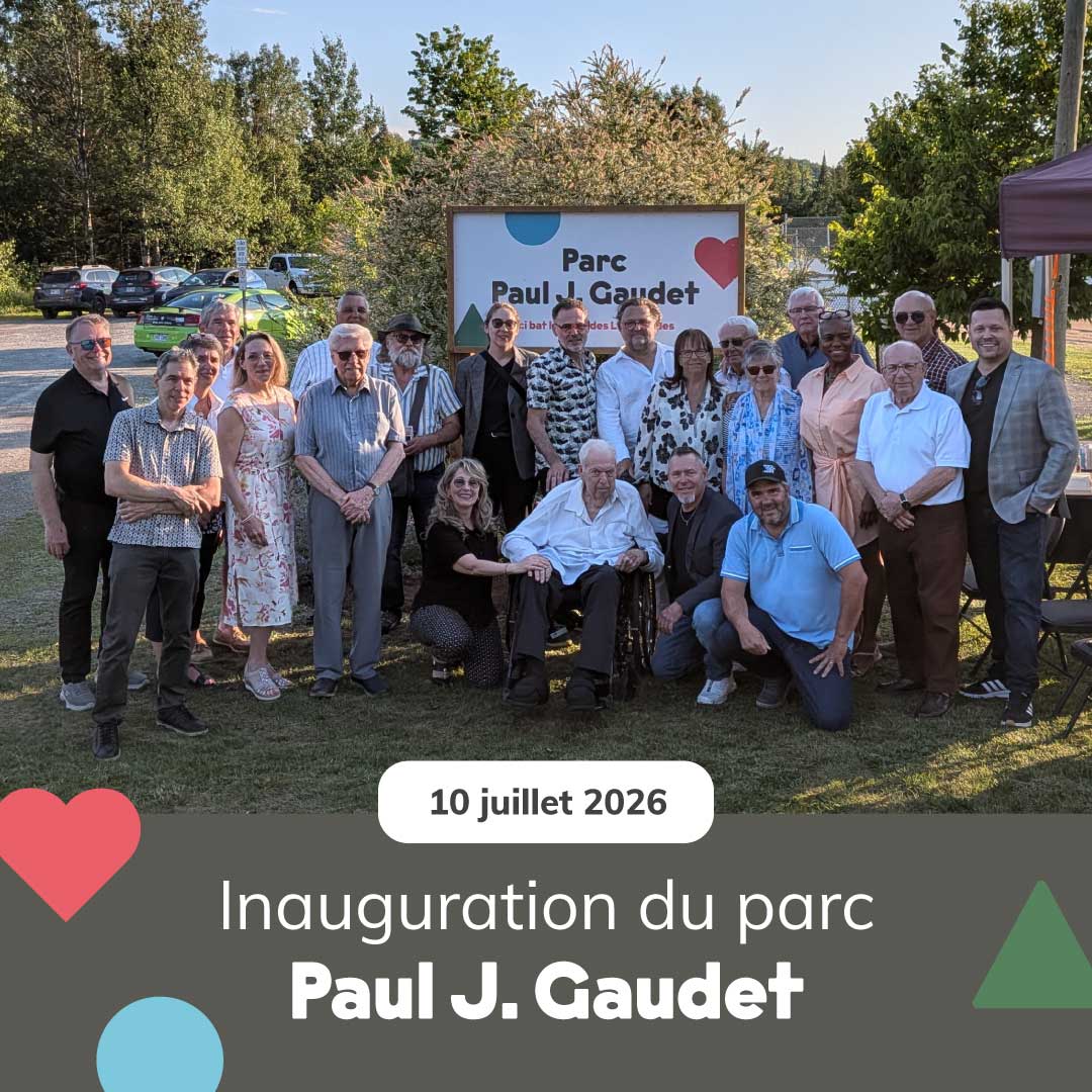 Le parc du Mont-Catherine change de nom pour honorer Paul J. Gaudet