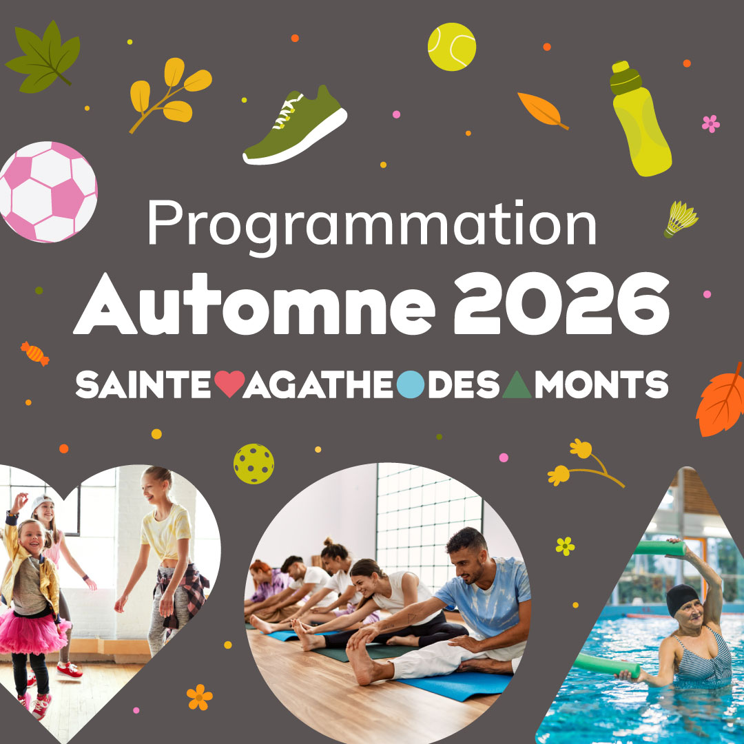 La programmation des loisirs d’automne est arrivée!