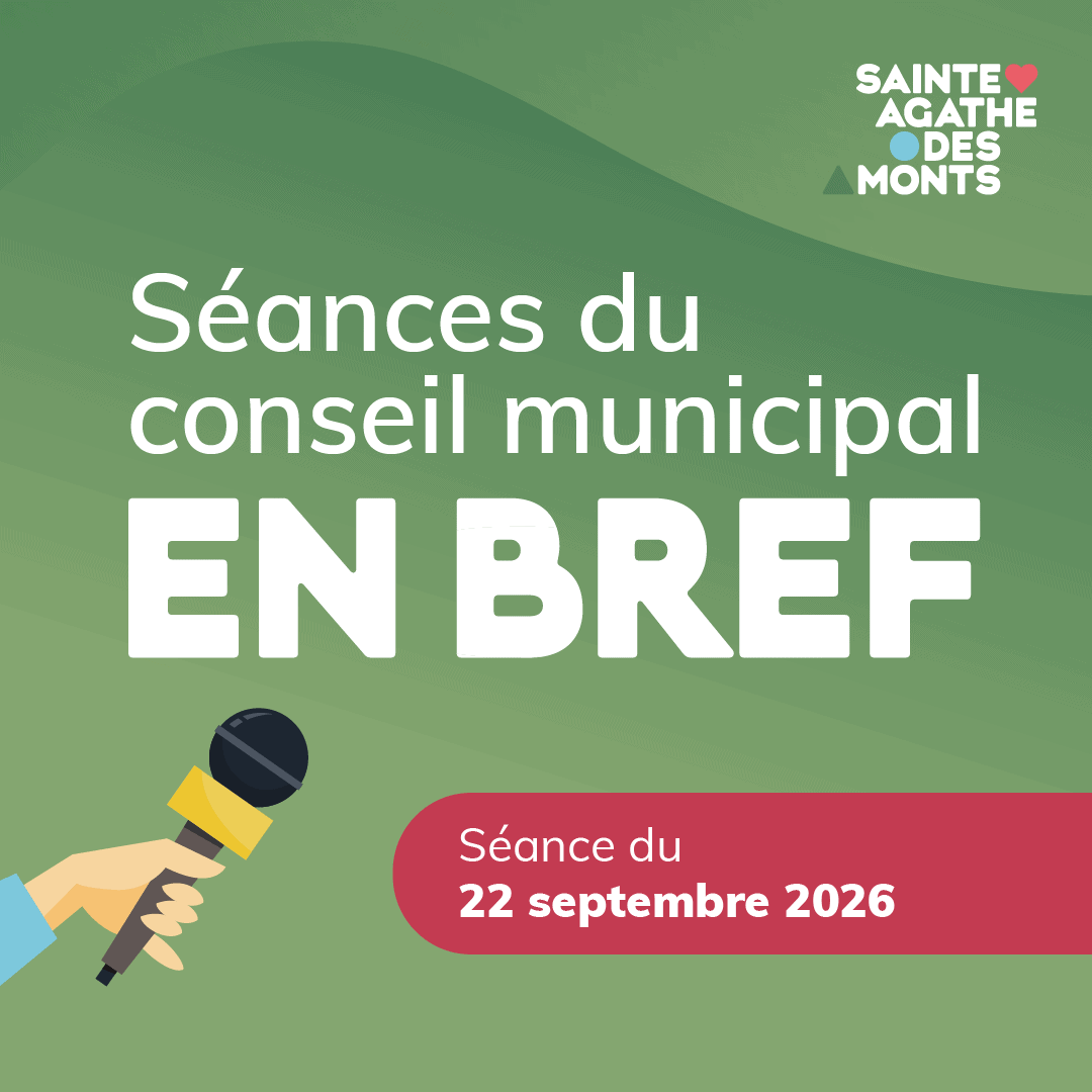 La séance du conseil en bref – 22 septembre 2026
