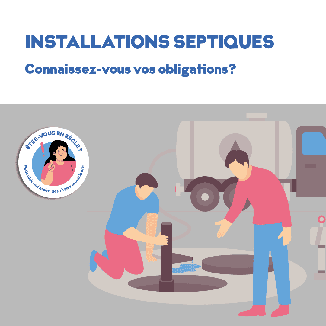 Installations septiques