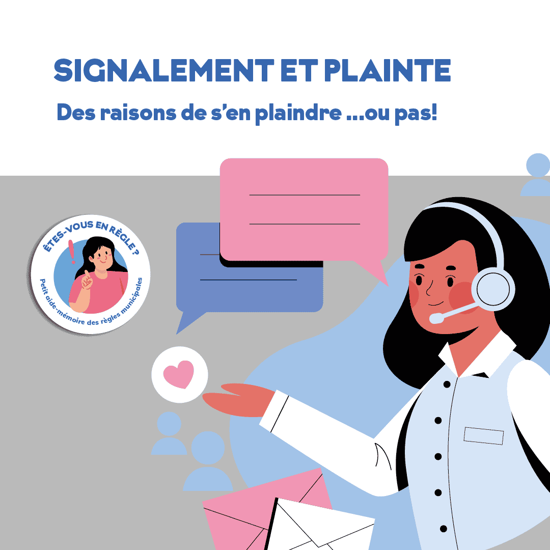 Signalement et plaintes